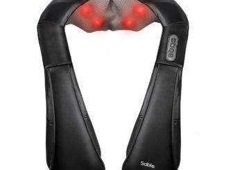 Sable Nackenmassagegerät mit Akku - kabelloses Shiatsu Massagegerät