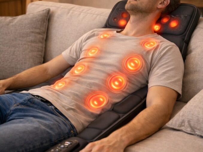 Elektrische Massagematte mit Wärme – sinnvoll für die Muskulatur?