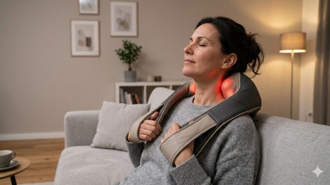 Nackenmassagegerät mit Wärme – physiologisch sinnvoll oder überbewertet?