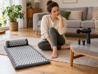 Akupressurmatte und Massagepistole im direkten Vergleich