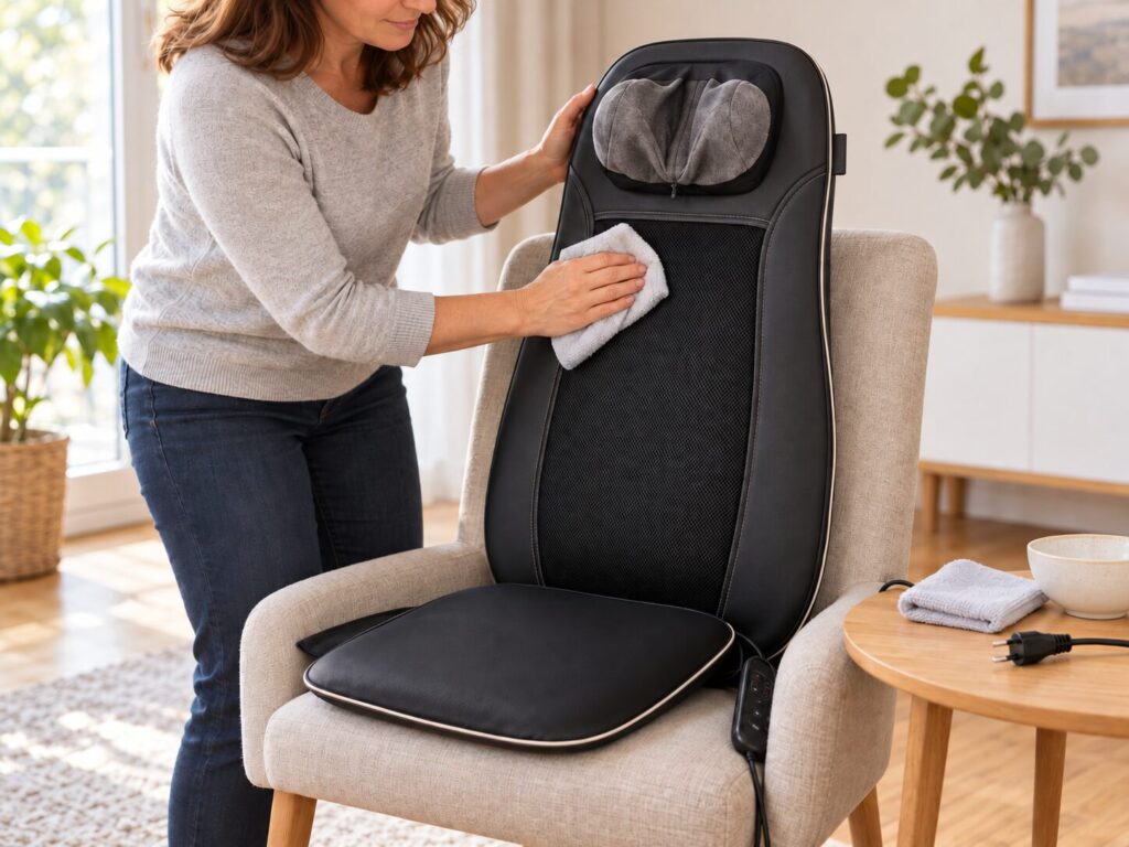 Massagematte und Massageauflage reinigen und pflegen – so geht es richtig 1 Massagematte und Massageauflage reinigen und pflegen – so geht es richtig