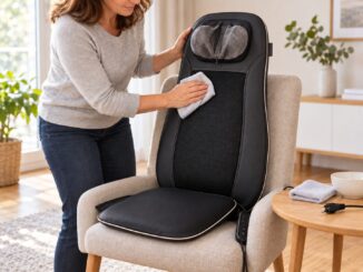 Massagematte und Massageauflage reinigen und pflegen – so geht es richtig