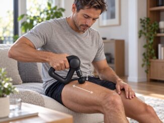 Massagepistole richtig anwenden – Druck, Bewegung und Intensität
