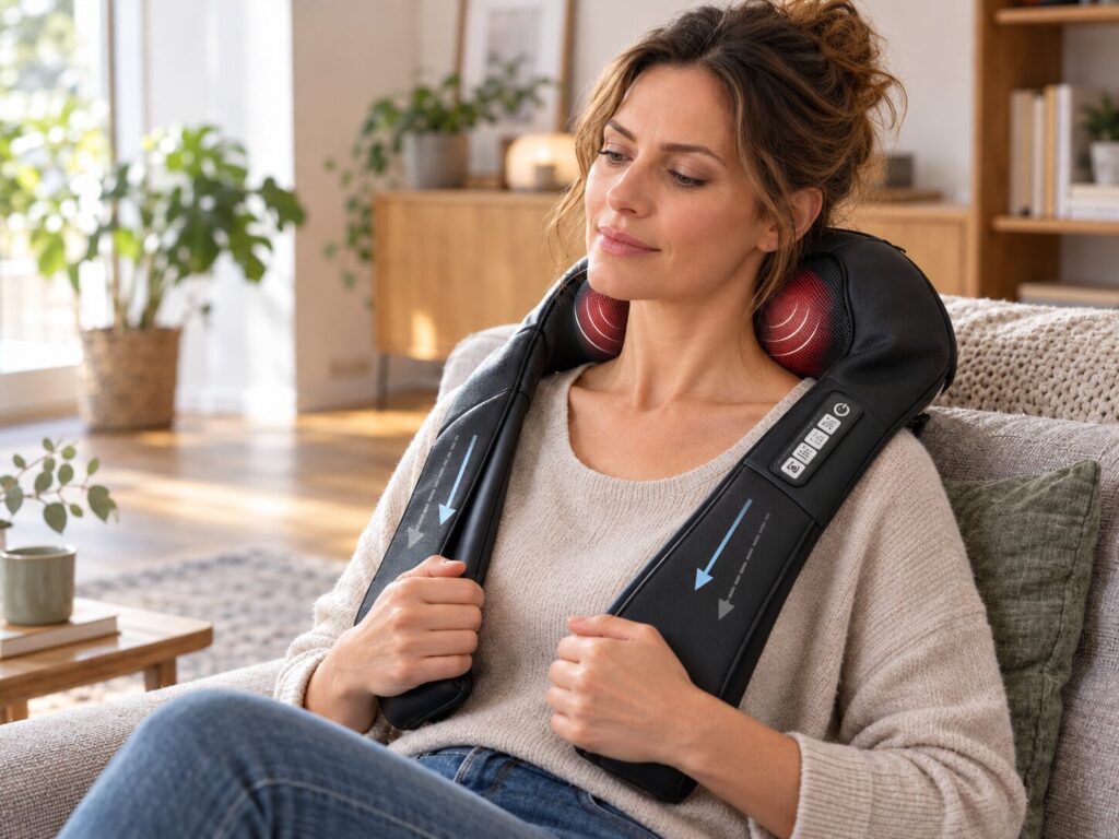 Nackenmassagegerät zu stark – Druck und Intensität richtig einstellen 1 Nackenmassagegerät zu stark – Druck und Intensität richtig einstellen