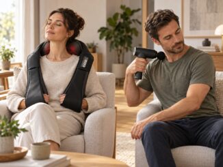 Nackenmassagegerät oder Massagepistole – was passt besser?